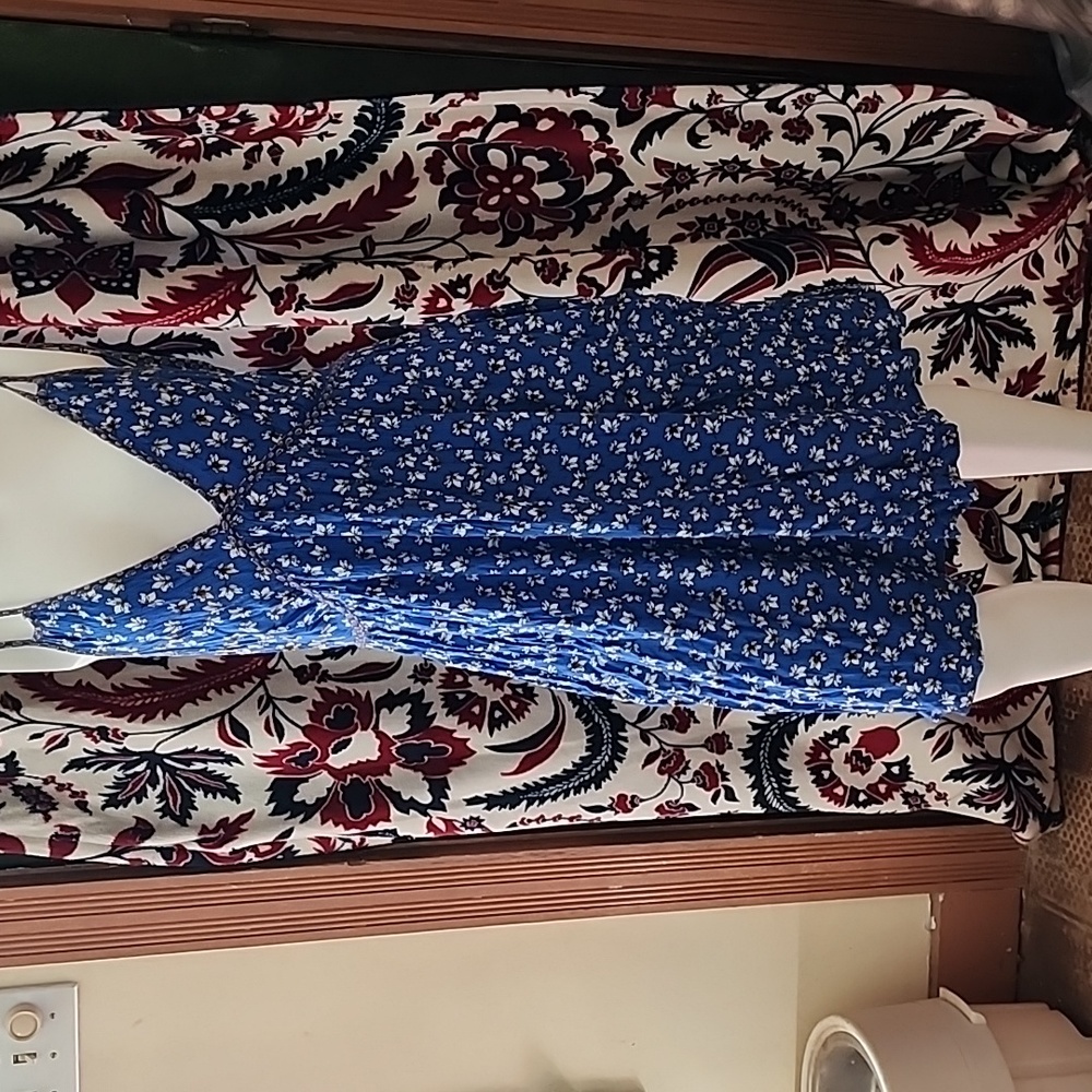 Floral print summer dress with POCKETS